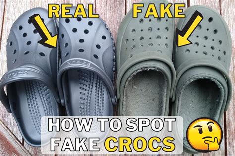 crocs bag original vs fake|are crocs genuine or fake.